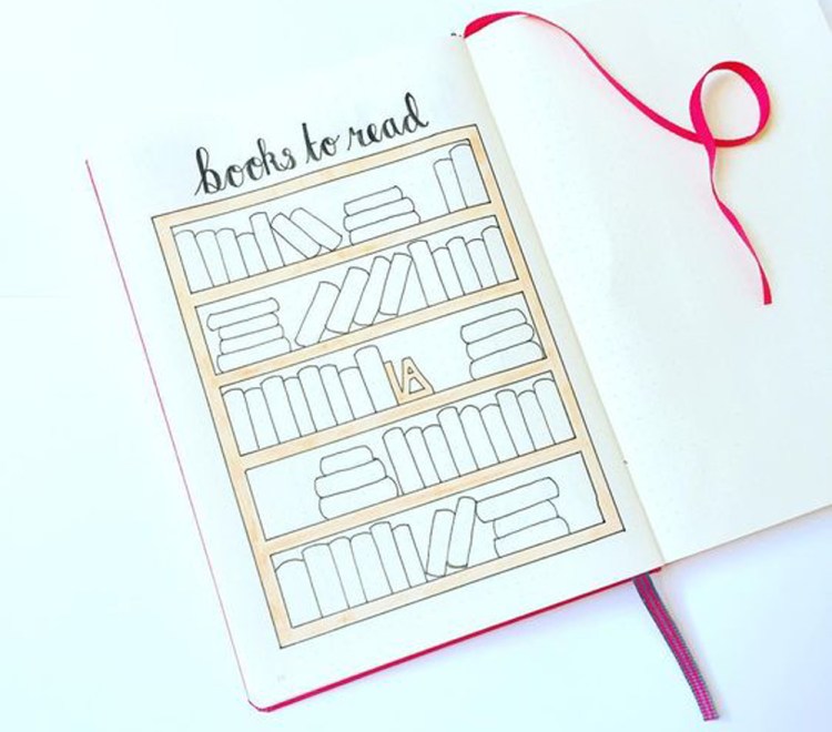 bullet-journal-esprit-livres-a-lire-liste-freelance