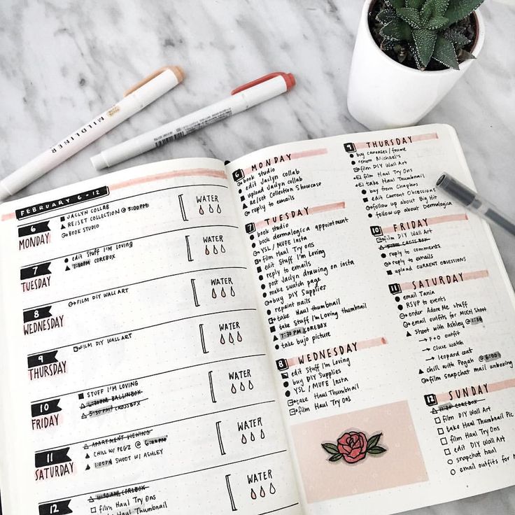 bullet-journal-esprit-semaine-calendrier-esprit-freelance